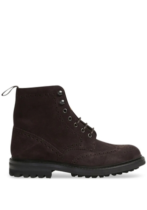 Church's suede boots - Brown