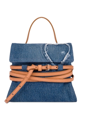 Moschino Top-handle Wrap Clutch Bag - Blue