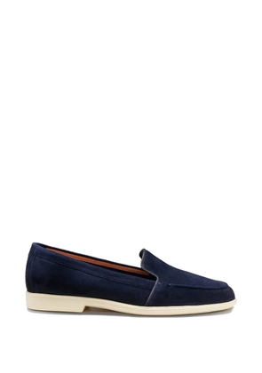 Santoni round-toe loafers - Blue