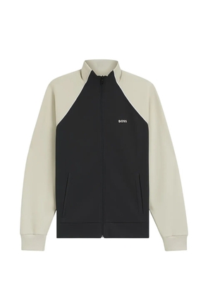 BOSS contrasting-trim sweatshirt - Neutrals