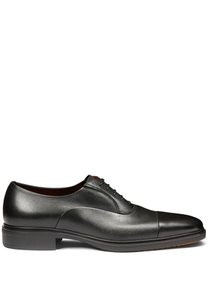 Santoni Easy leather oxford shoes - Black