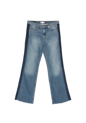 RE/DONE frayed-hem jeans - Blue