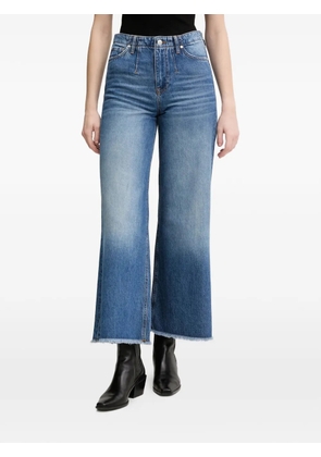 Joop! frayed wide-leg jeans - Blue