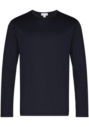 Sunspel long-sleeve T-shirt - Blue