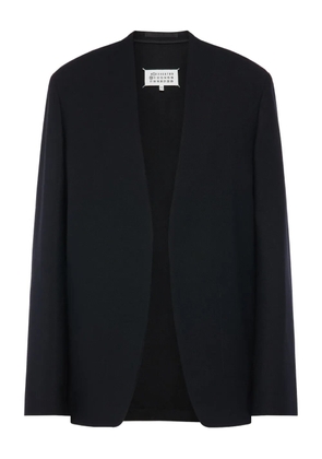Maison Margiela four-stitch open-front blazer - Black