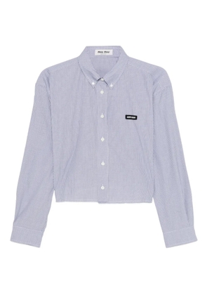 Miu Miu button-fastening shirt - Blue