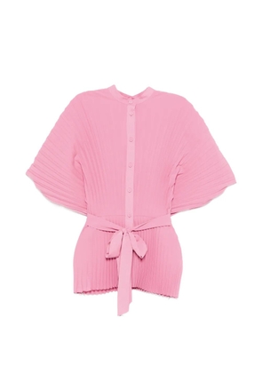 TWINSET pleated shirt - Pink