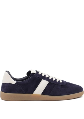 TOM FORD leather sneakers - Blue