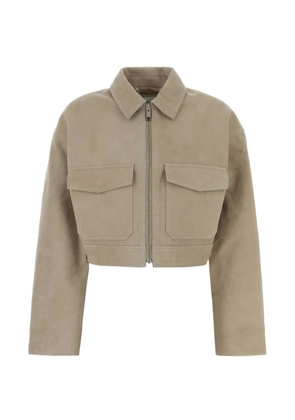 ANINE BING Christian suede jacket - Neutrals