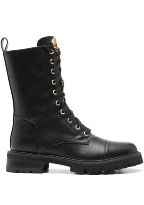 TWINSET lace-up boots - Black