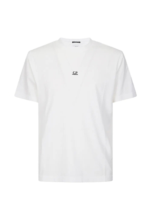 C.P. Company logo-detail T-shirt - White