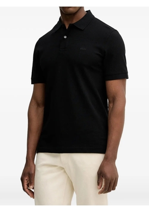 BOSS Pallas buttoned polo shirt - Black