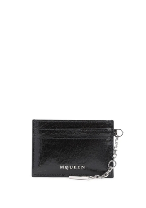 Alexander McQueen Sling card holder - Black