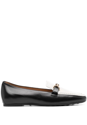 Tod's leather loafers - Neutrals