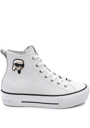 Karl Lagerfeld Ikonik Karl hi-tops - White