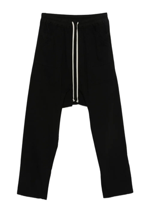 Rick Owens DRKSHDW drawstring drop-crotch trousers - Black