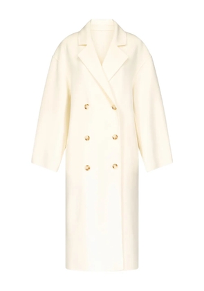 LouLou de Saison Borneo double-breasted coat - White