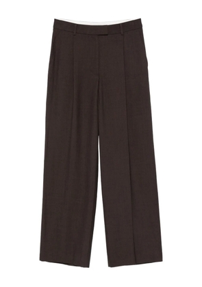 Low Classic pleated-front trousers - Brown