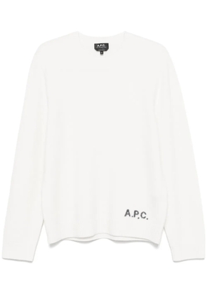 A.P.C. Edward jumper - White