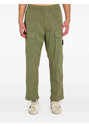 Stone Island cargo badge pants - Green