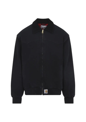 Carhartt WIP corduroy-collar jacket - Black