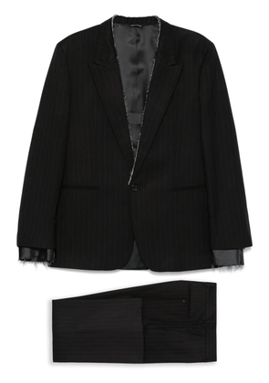 ERALDO pinstripe suit - Black