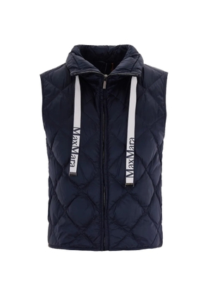 Max Mara Tregic zip-up gilet - Blue