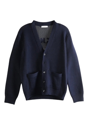 Givenchy V-neck button-up cardigan - Blue