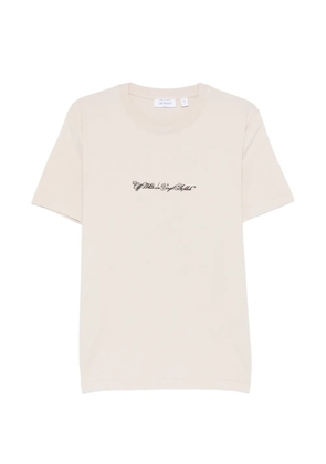 Off-White printed T-shirt - Neutrals