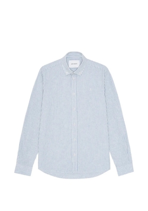 Les Deux Konrad striped shirt - Blue