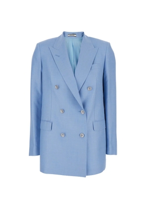 Tagliatore double-breasted blazer - Blue