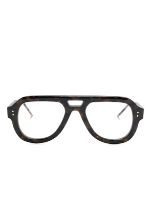 Thom Browne Eyewear pilot-frame glasses