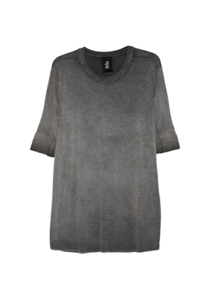 Thom Krom 940 raw-cut double-layer T-shirt - Grey