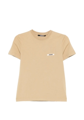 Jacquemus Gros Grain T-shirt - Neutrals
