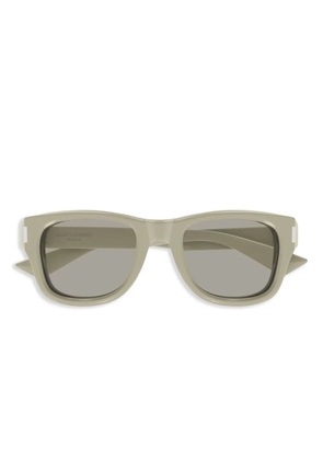 Saint Laurent Eyewear square frame sunglasses - Green