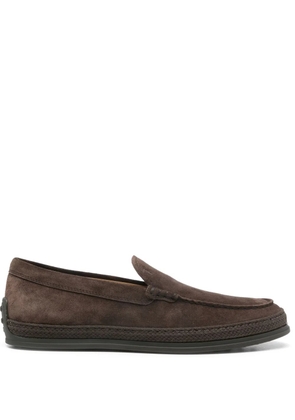 Tod's suede loafers - Brown