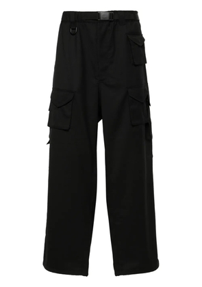 Y-3 wide-leg trousers - Black