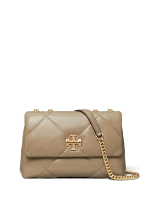 Tory Burch small Kira diamond-quilted convertible shoulder bag - Neutrals