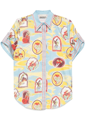 ALEMAIS Emilio shirt - Blue