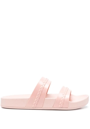 Ancient Greek Sandals Meli double-strap slides - Pink