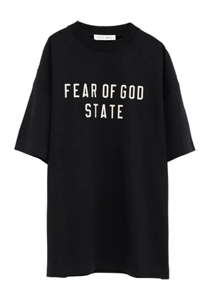 FEAR OF GOD ESSENTIALS graphic-print cotton T-shirt - Black