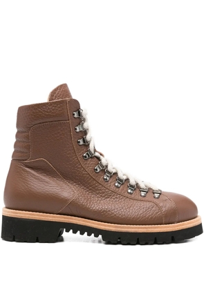 Eleventy leather boots - Brown
