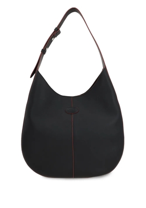Tod's small Di hobo leather bag - Black