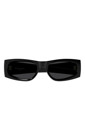 Saint Laurent Eyewear rectangle-frame sunglasses - Black
