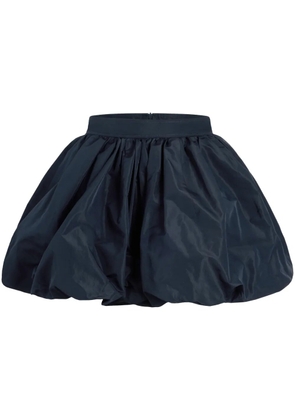 Patou Bubble poplin mini skirt - Blue
