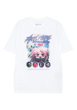 Martine Rose graphic-print cotton t-shirt - White