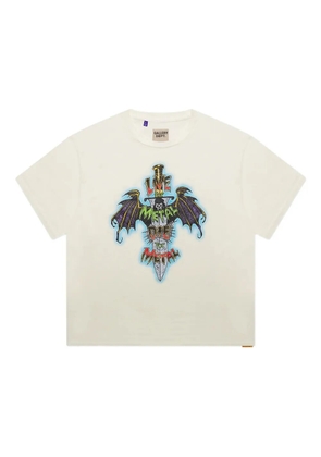 GALLERY DEPT. Live For Metal cotton T-shirt - White