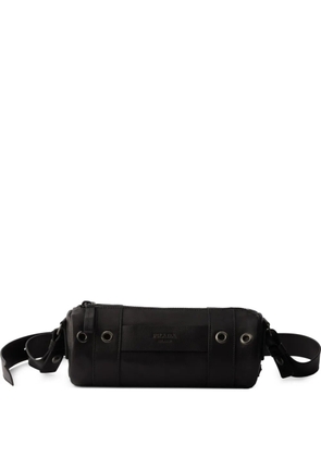 Prada leather shoulder bag - Black
