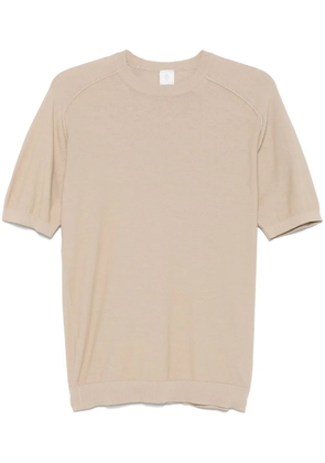 Eleventy fine-knit T-shirt - Brown