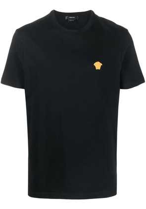 Versace Medusa-embroidered T-shirt - Black